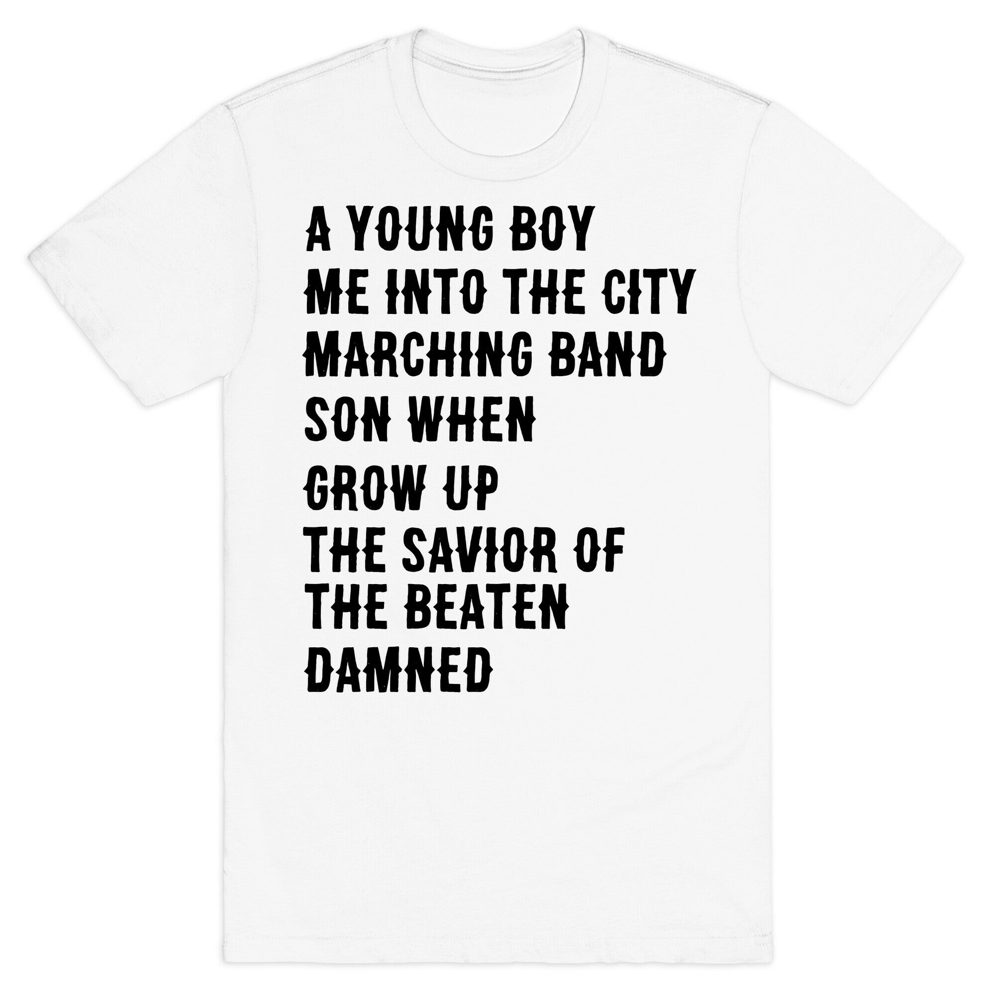 When I Was a Young Boy (2 of 2 pair) T-Shirt